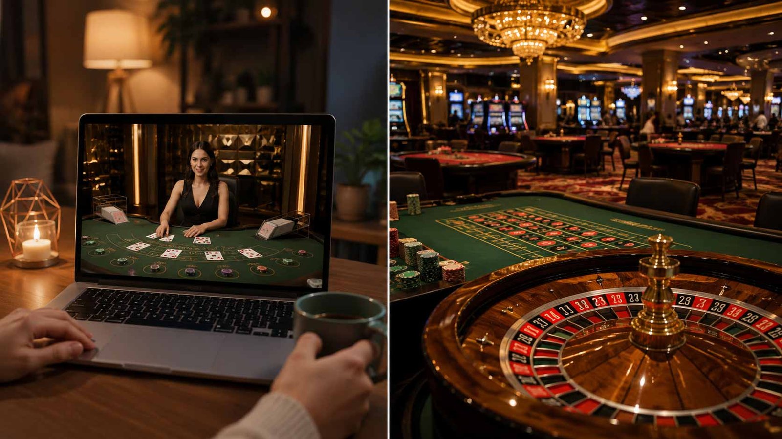live casino vs real casino